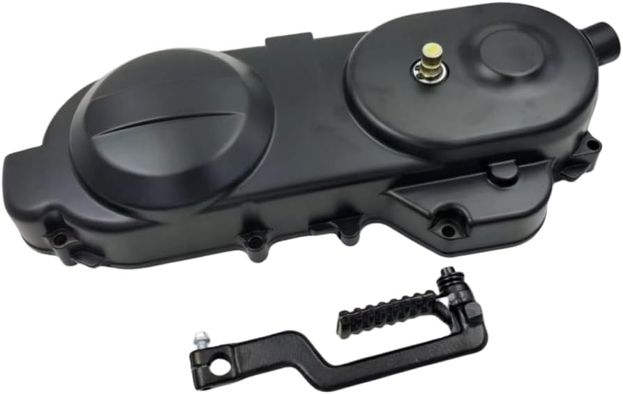 400mm Long Box Edition Transmission Cover and Start Gear Shaft and Start Bar for GY6 49cc 50cc Moped Scooterr