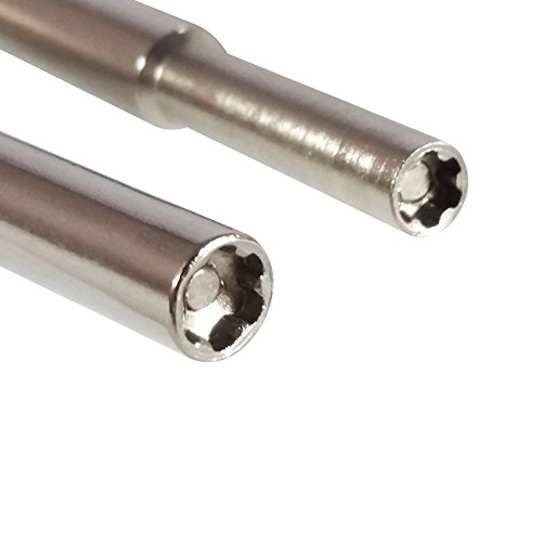 Gamebit Screwdriver Set, 3.8Mm And 4.5Mm Security Screwdriver Bits For Opening Nintendo, Sega Consoles And Game Cartridges - Trensparent Yellow #TOP1