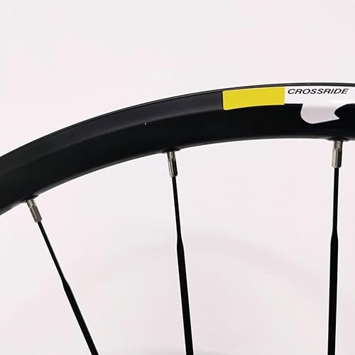 Miniatura 5 de Juego de ruedas para bicicletas, 2627.529 pulgadas, freno de disco central, eje pasante, rueda de bicicleta de montaña, aleación de aluminio, borde