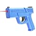 LaserLyte Laser Trainer Pistol Compact GLOCK 43 familiar size weight and feel RESETTING TRIGGER at 5.5 lb is ready to shoot after every pull FIRES a laser dot when REAL GUN SIGHTS for training
