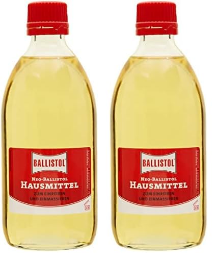 BALLSISTOL 26200 NEO-BALLISTOL Hausmittel 100ml – Massageöl zum Einreiben, Einmassieren –Wundbehandlung, Desinfizierend (Packung mit 2)