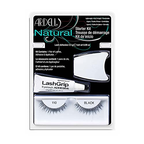 ARDELL NATURAL STARTER KIT 110 BLACK-60087 + Duo Clear Glue 1g-image-42
