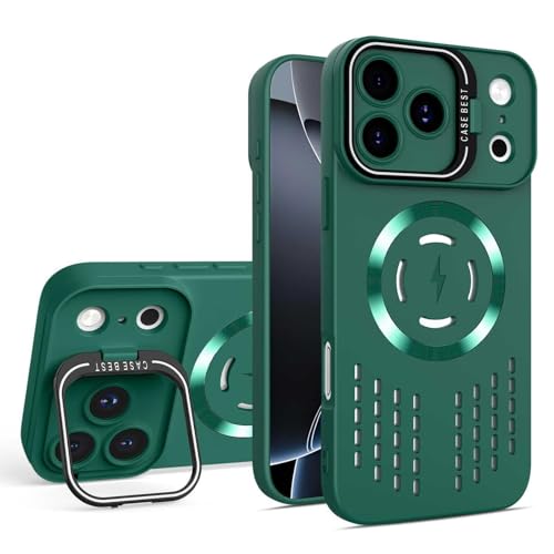 For IPhone 17/17 Pro/17 Air/17 Pro Maxp}OlbgP[XAMJX^hP[XAϏՌPCJo[,17,Green