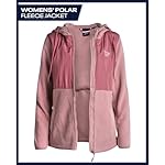 Reebok Womens Fleece Jacket - Lightweight Super Soft Polar Fleece Lined Outerwear - Zip Up Hooded Winter Jackets for Women - Image 3