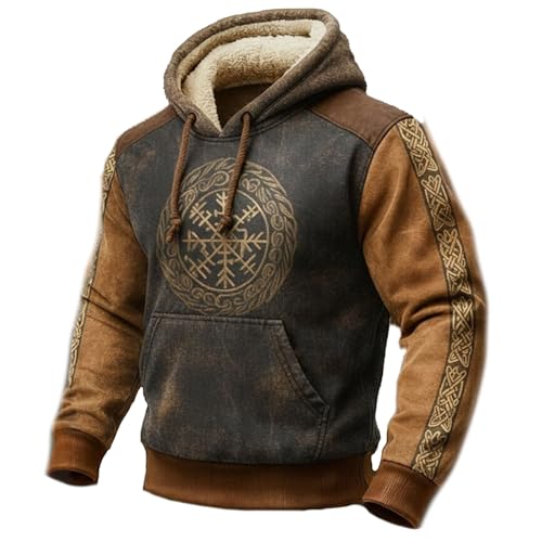 Sweat a capuche homme décontracté pour l'hiver et la mode 2026