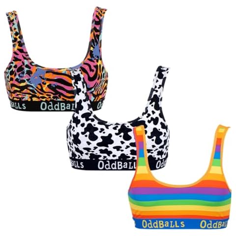 OddBalls Women's Bralettes Multipack - 3 Pack Cover
