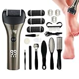 Entretien Facile : Le lime callosités électrique pour femmes dispose d'un processus de nettoyage simple grâce à la brosse incluse, éliminant les étapes complexes et faisant gagner du temps aux personnes actives qui privilégient l'efficacité dans leur routine de soin des pieds