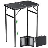 GARLLEN Campingtisch Klappbar 60×40cm
