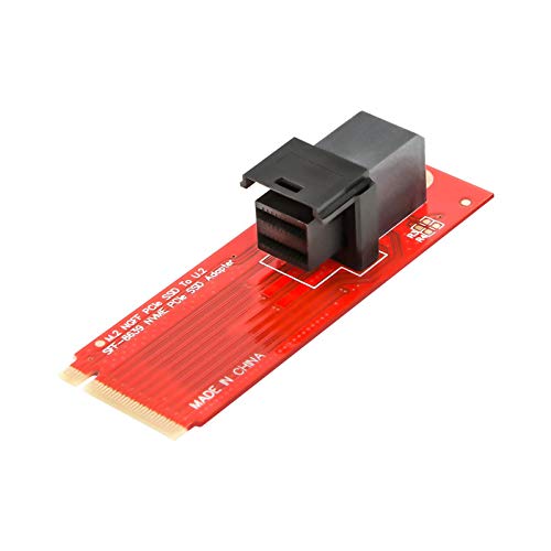 M.2 to U.2 Adapter, CableCreation SFF-8639 to SFF-8643 Cable, Compatible Intel SSD 750 P3600, P3700