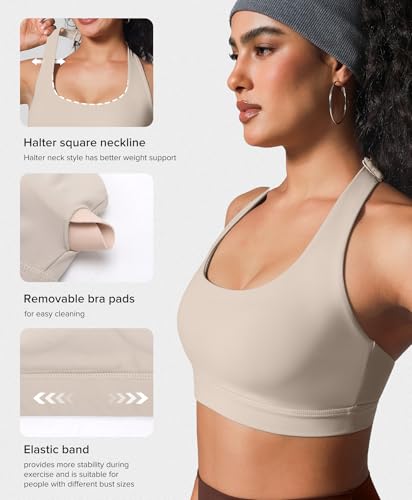 Halter Sports Bras for Women - image 3