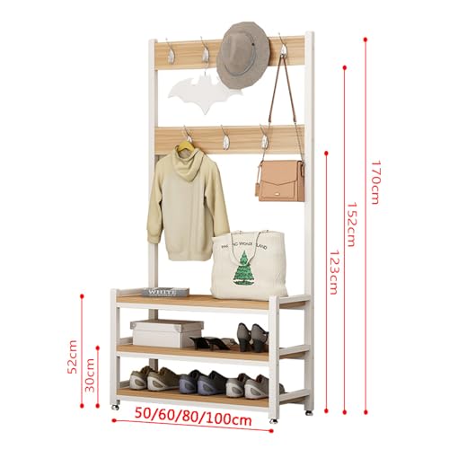 Porte-manteau industriel à 3 niveaux pour un rangement optimisé - 7