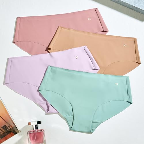 Image of Enamor Innovations Invisi, All Day Comfort, Low Waist Bikini Panty for Women - No Visible Panty Lines, Sweat Wicking, Free Cut, Regular Coverage - PB40