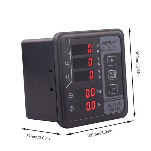 Compteur numérique multifonction moteur GV58VS générateur électrique DC8-36V