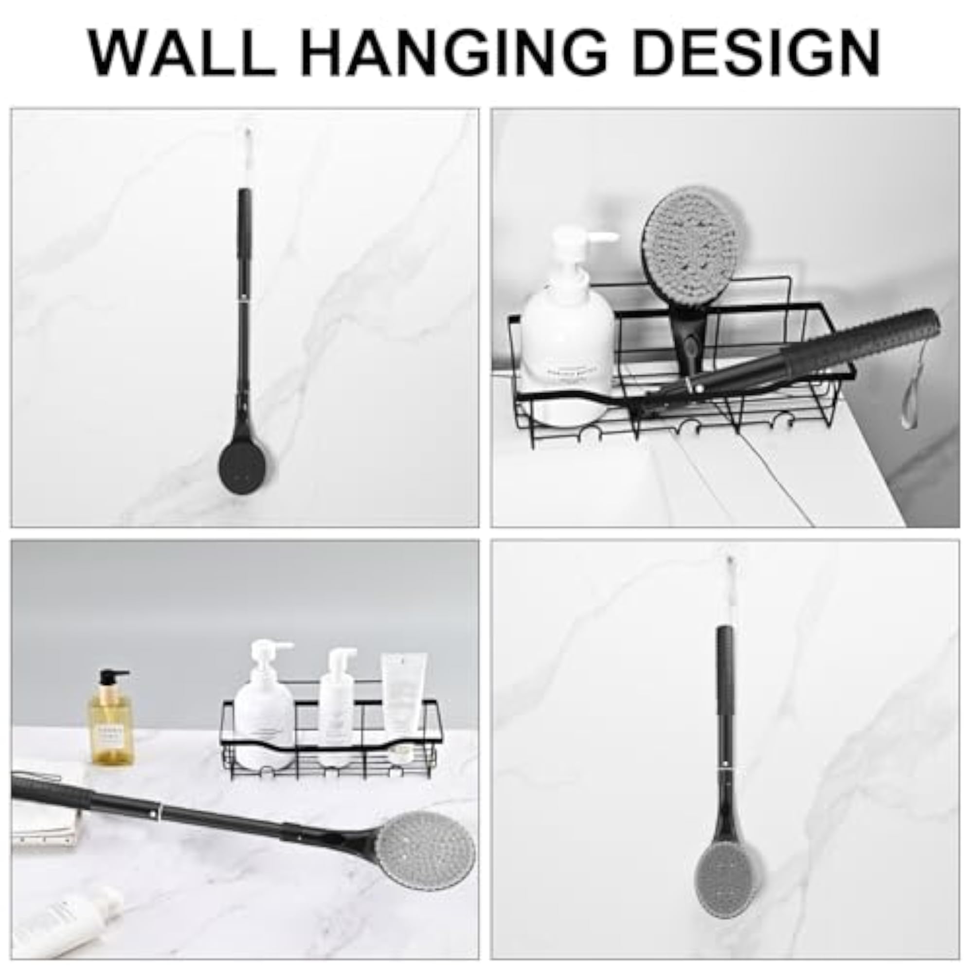 Telescopic Back Scrubber for Improved Skin Health