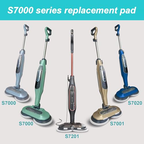 Image of AIR U+ 8 Pack Steam Mop Replacement Pads for Shark Steam & Scrub Mop