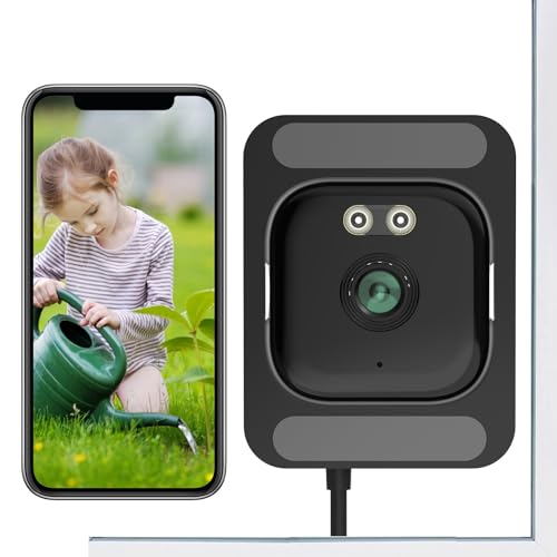 2K Fensterkameras für Heimsicherheit 2 4 GHz & 5 GHz WiFi Baby / Haustierkamera mit Telefon-APP BlackLight Color Night Vision Indoor / Outdoor View Camera mit AI Motion Detectio 2-Wege-Audio Fenst