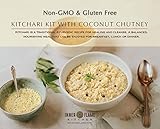 Ayurvedic Kitchari Kit with Coconut Chutney - 10 MEAL KIT - VEGAN + NON-GMO + GLUTEN FREE