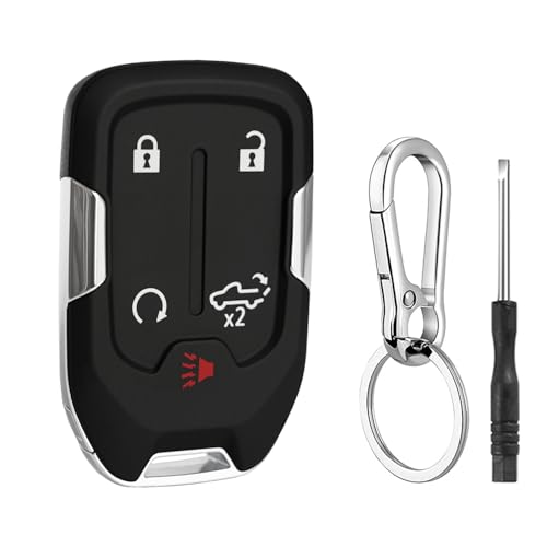5 Button Key Fob Case for Chevy Silverado GMC Sierra