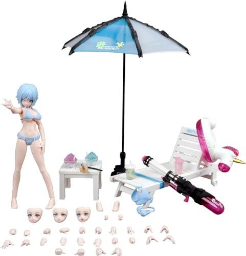 Nuke Matrix Vivienne Hayha maquette mecha musume figurine anime style forest's summer
