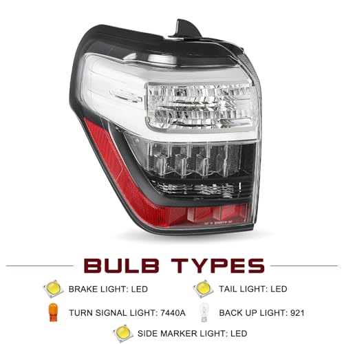 Image of JSBOYAT Headlight and Tail Light Assembly Fit for 2014-2020 Toyota 4Runner