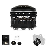 AstrHori 6mm F2.8 Circular Fisheye Lens for Nikon Z Mount, 220° Ultra-Wide Full Frame Manual Lens for Astronomy, Night Sky & Milky Way Photography, Landscape, Architecture and Creative Shots
