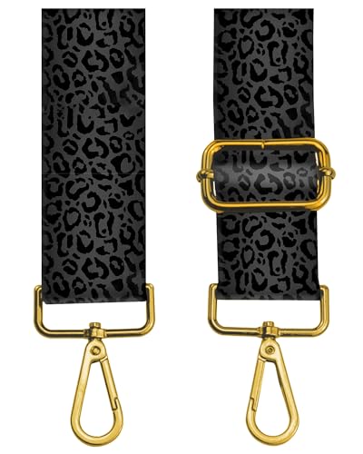 Image of Purse Strap Replacement Crossbody 2 inch Wide Shoulder Strap, Cute Handbag Strap Bag Strap Replacement Belts Adjustable