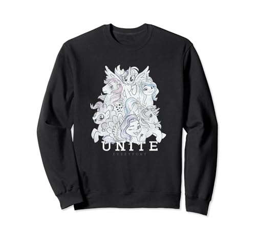 Sweat My Little Pony Friendship Is Magic pull gris imprimé pour fan de pop culture