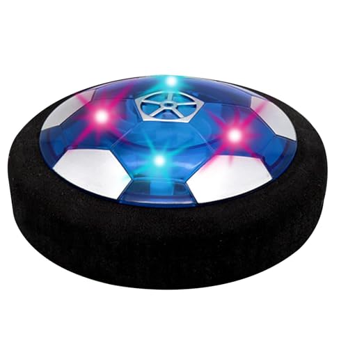 屋内サッカーボール、ホバーサッカーボール - インタラクティブな自動移動ボール犬のおもちゃ | 攻撃的なチーカーのためのフライングソーサーボール、中程度のチーカー用のインタラクティブな移動玩具