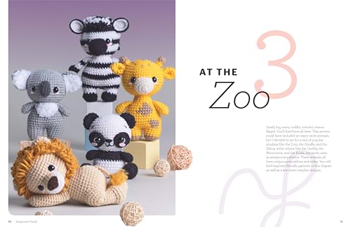 Amigurumi Friends: 20 Easy Patterns to Create 100+ Adorable Custom Crochet Critters - Explore Infinite Possibilities with Shapes, Colors, Details, and Yarns - Image 7