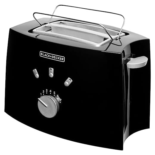 Black Decker Torradeira Elétrica, com Potência de 800W, Praticidade e Eficiência para seu Café da Manhã, 127V