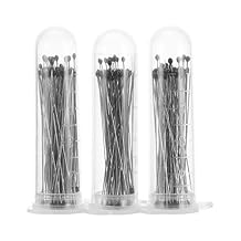 UKCOCO 300 Pcs Stainless Steel Insect Pins,Entomology Pins Needles Insect Specimen Pins for School Lab Entomology Butterfly Collectors Size 0 1 2,100 Each