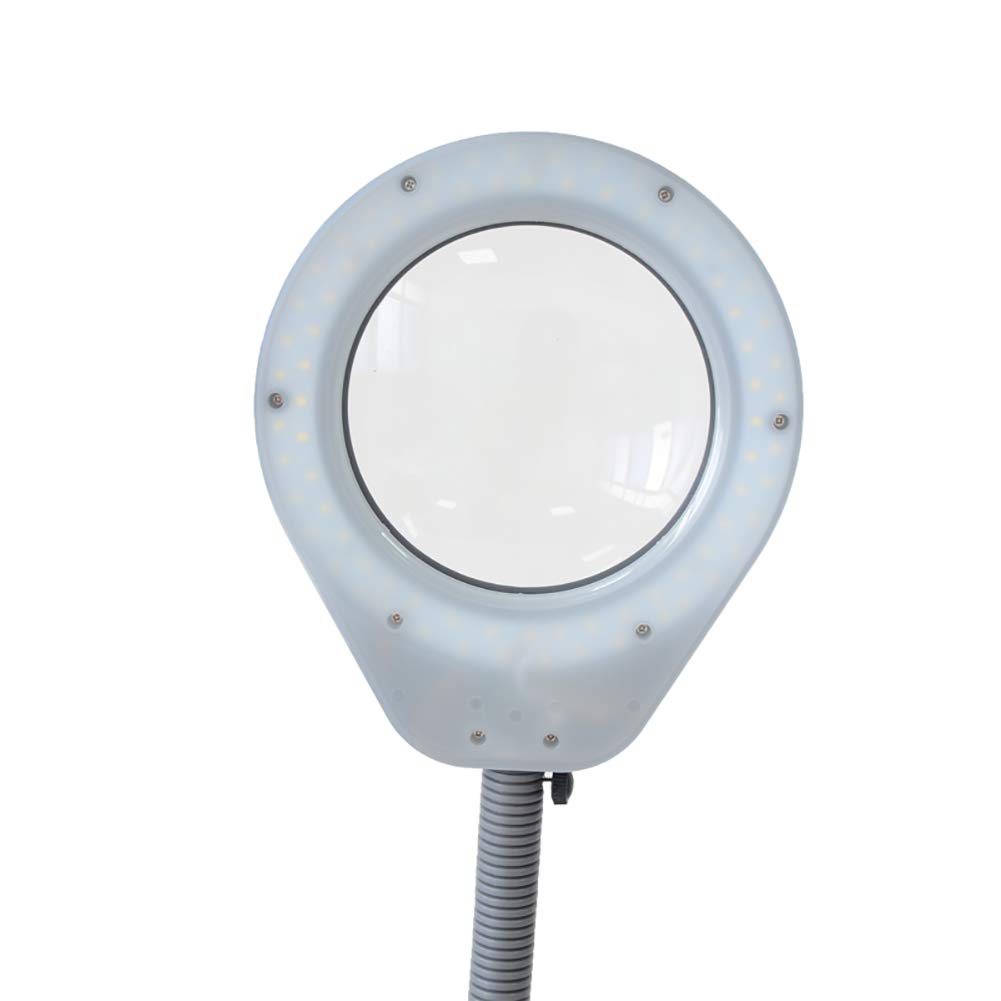 LED-Lupe 10x, Tischlupe, Vergrößerung bei Makuladegeneration, Lesehilfe, Lupenbrille für Sehbehinderte und alle Anderen