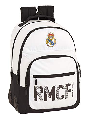 Real madrid cf Mochila Doble con cantoneras Adaptable a Carro