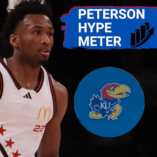Page de couverture de DARRYN PETERSON HYPE METER OFF THE CHARTS | Is the Freshman Better Than Advertised for Kansas?