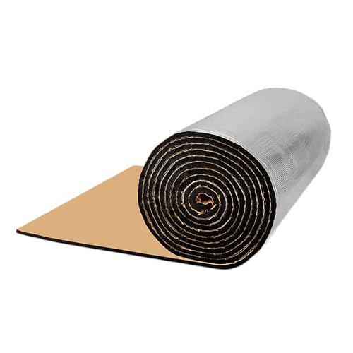 Feuille d'aluminium autocollante isolation thermique mince de sol auto