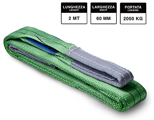 Sangle de levage 2m pour soulever des objets lourds sans risque - 4