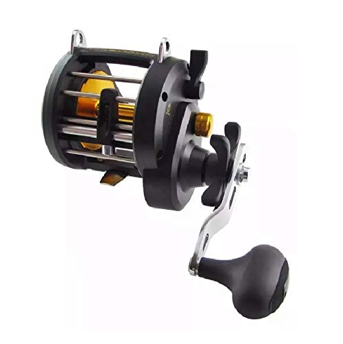 Carretilha Pesca Perfil Alto Marine Sports Master 60 + Linha Multi 500 Metros Lado:Direito