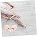 Ipetboom 1 Pair Elastic Band Dance Shoes for Adults Ballet Half Shoes with Toe Protector Non Slip Breathable Design for Ballet Modern Dance More