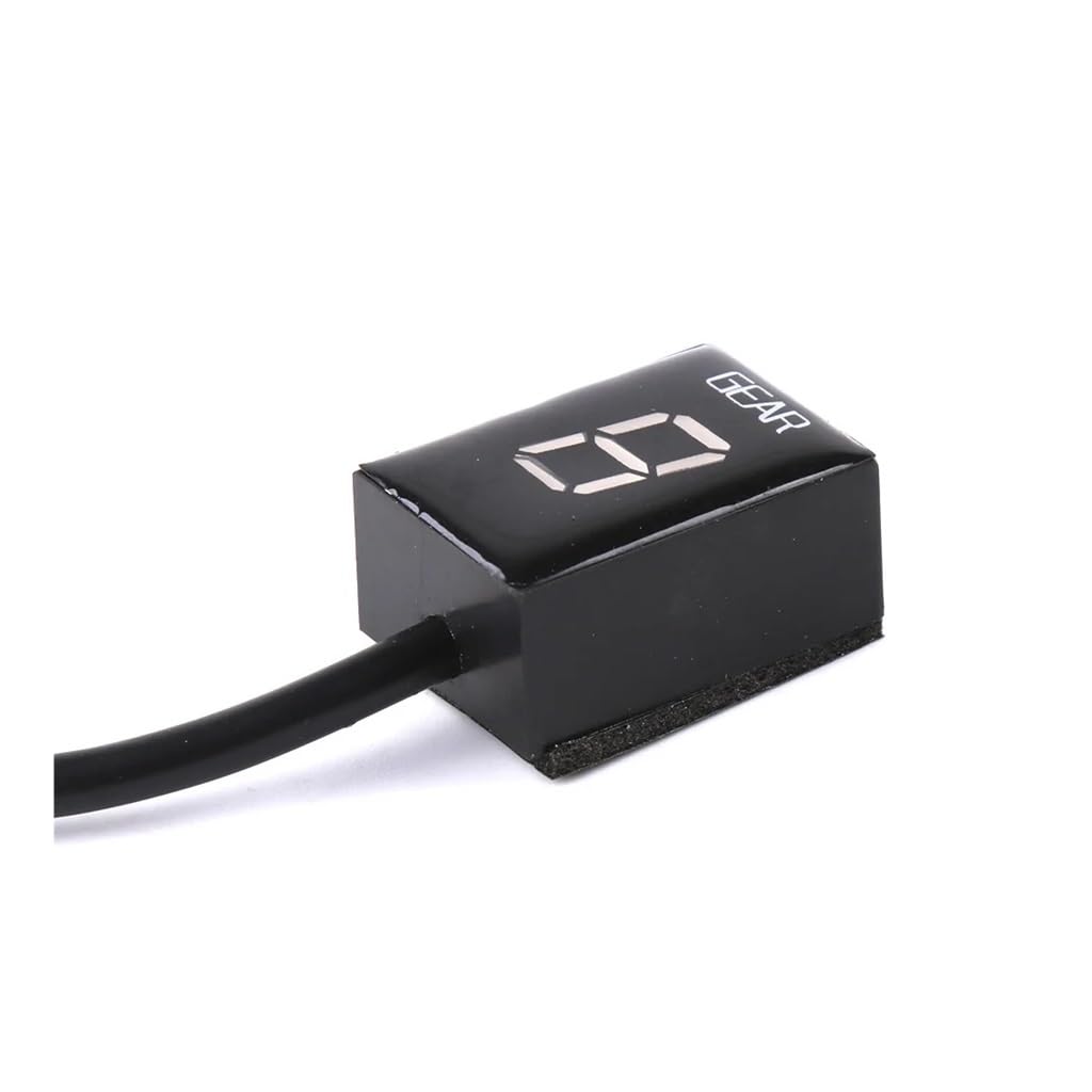 Indicador marcha digital motocicleta Indicador De Marcha De Velocidad De Motocicleta Contador De Palanca 1-6 Para Pantalla LED Impermeable Sin Soporte