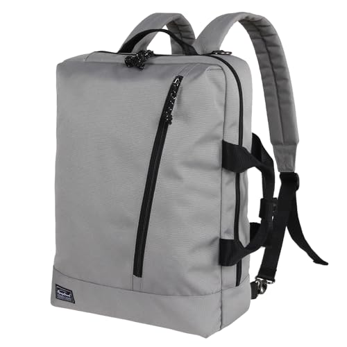 3 in 1 Laptop Backpack for Men Women, Convertible Messenger Bag Backpack Smart Business Casual Water-Resistant, Light Grey