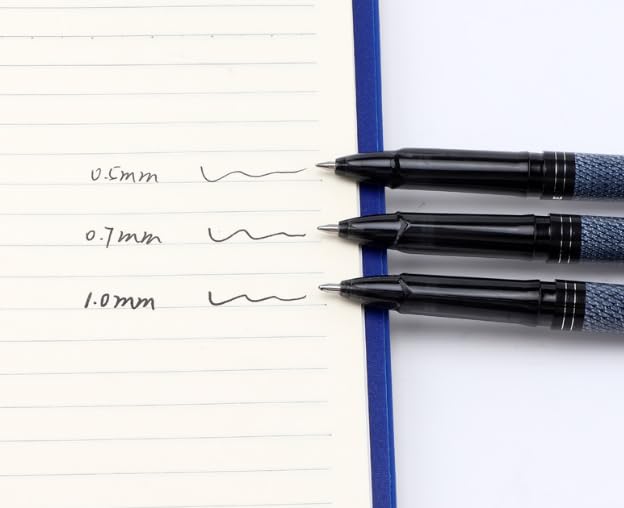 Bolígrafos de tinta gel BaoKe 0.5, 0.7, 1.0 mm pack 12 miniatura 5