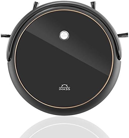 IMASS Robot Vacuum, Model A3 with Smart Path Planning, Max 1400pa High Suction Vacuum, Ultra-Thin Body, Super Silent, Built-in Blade Cleaning Brush Pet Hair Care for Hard Floors and Low Pile Carpet
