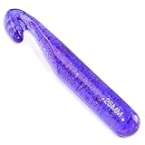 25 mm Large Crochet Hooks, Ergonomic Handle for Arthritic Hands, Professional Huge Crochet Needles, Colorful Transparent Crochet Hook for Beginners and Crocheting Yarn(25 mm)