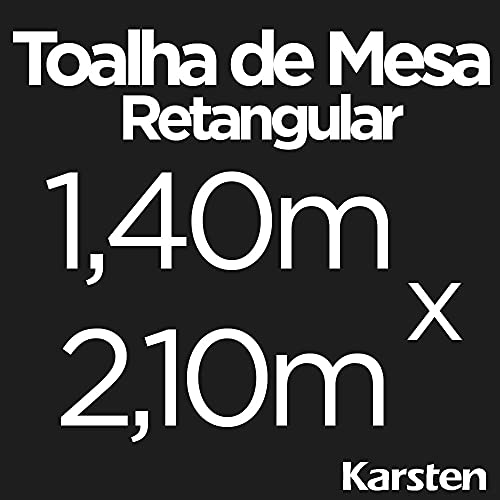 TOALHA DE MESA KARSTEN DALMENI, Karsten, 140 X 210 CM ESTAMPADA