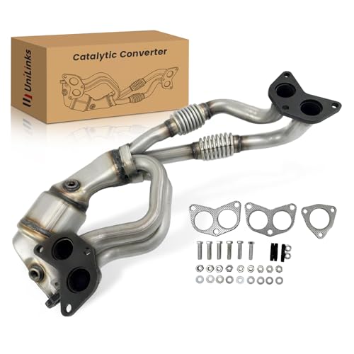 Catalytic Converter Fit for Saab 2006-2006 9-2X; Subaru 2006-10 Forester, 2006-11 Impreza, 2006-12 Legacy, 2006-12 Outback H4 2.5L, W/Gasket Kit, EPA Compliant 16564 Direct Fit Catalyst Convert