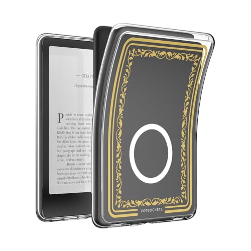 Image of PopSockets Kindle Paperwhite 12th Gen MagSafe Case- Old Book | Pair with PopGrip for MagSafe, 2024 /25, 7 inchin, E-Reader, Bookish, Witchy, Halloween, Horror