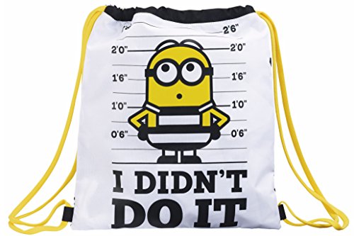 Safta Saco Plano Minions Despicable Me 3 Oficial Grande 350x400mm