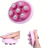 Luxenwell 7-Ball Massager | Muscle Roller Handheld 360 Rotating Ball Massager | Ball Massager Manual Body Relaxation Tool for Neck, Back, Legs & Arms | Portable Muscle Roller | Manual Hand Massager (Multicolour)