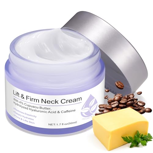 Tighten & Lift Neck & Chest Moisturizer Cream for Visibly Firming, Anti-Aging Treatment, Hydrate,...