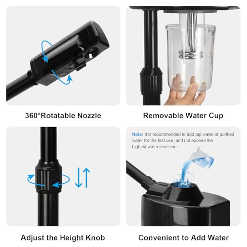 Professional Facial Steamer, Face Steamer with Hot Mist, Esthetician Facial Steamer Ozone Facial Steamer Salon Spa Beauty Skin Care Equipment - Image 3